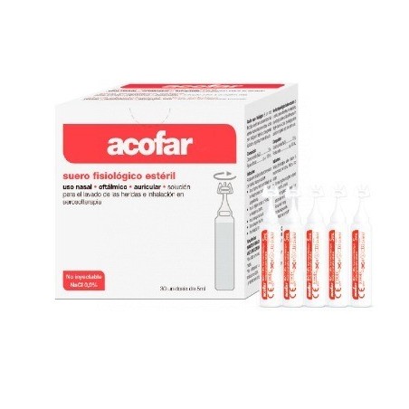 Acofar Suero Fisiológico Monodosis 30uds