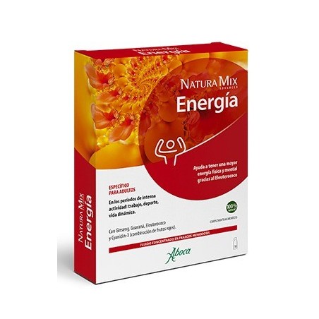 Aboca Natura Mix Advanced Energía 10 Frascos