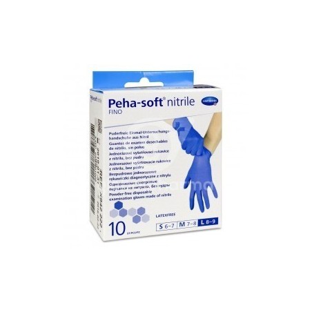 Peha Soft Guantes Nitrilo Talla L 10uds