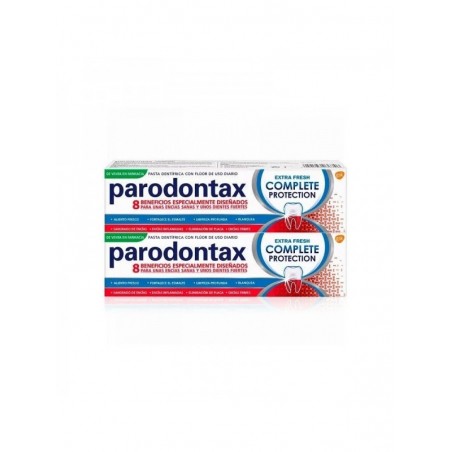 Parodontax Duplo Complete Protección Extra Fresh 2 x 75ml