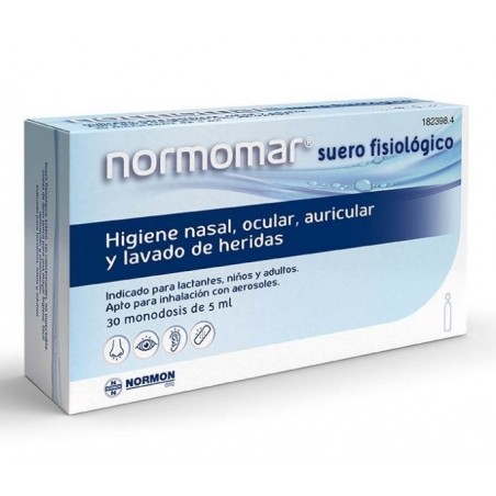 Normomar SUero Fisiológico 5ml 30 Monodosis