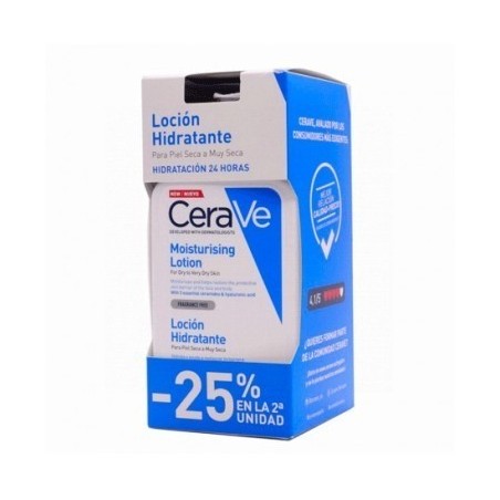 Cerave Loción Hidratante Piel Seca Duplo 2x473 ml