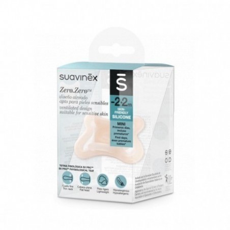 Suavinex Chupete Silicona Fisiológico SX PRO -2 a 2m