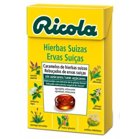 Ricola Caramelos Hierbas Suizas con Estevia 50 gr