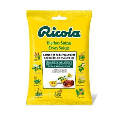 Ricola Caramelos Hierbas Suizas con Estevia 70 gr