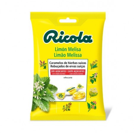 Ricola Caramelos Limón Melisa Sin Azúcar 70 gr