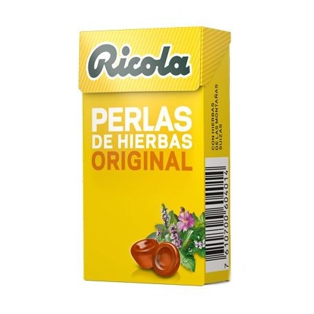 Ricola Perlas Hierbas Suizas 25 gr