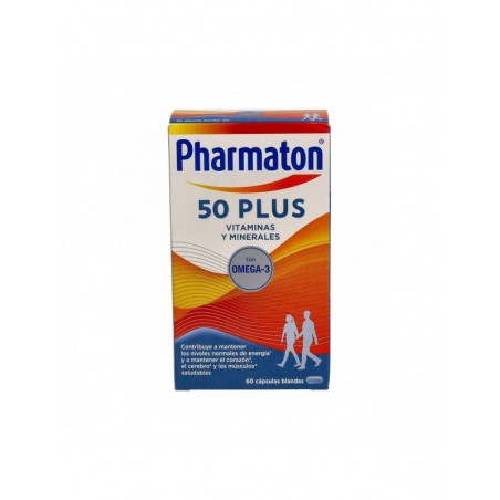 Pharmaton 50 Plus 60 Cápsulas