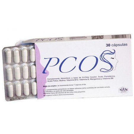 PCOS Ovarios Poliquísticos 30 Cápsulas