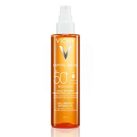 Vichy Capital Soleil SPF-50+ Aceite Cell Protect 200ml