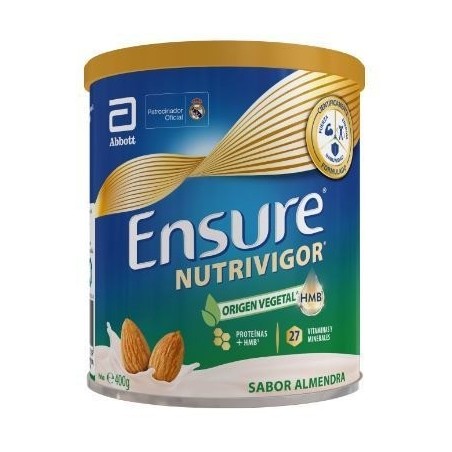 Ensure Nutrivigor Origen Vegetal Sabor Almendra 400g