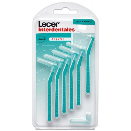 Lacer Cepillo Interdental Extrafino Angular 6uds