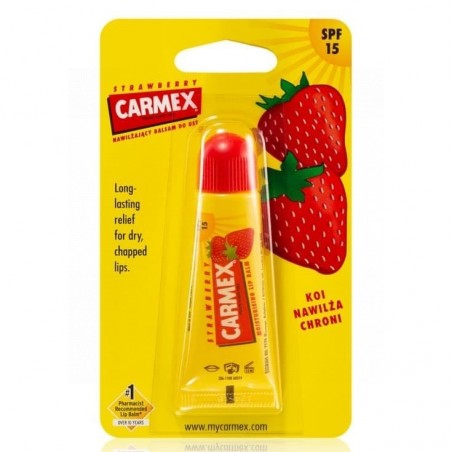 Carmex Strawberry Bálsamo Labial Hidratante 10g