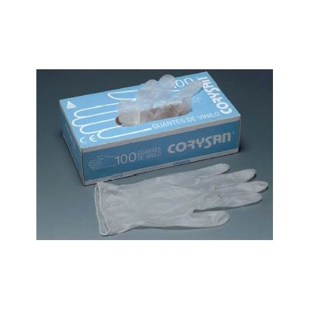 Guantes Vinilo Corysan T-m 100 Uds