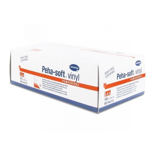 Hartmann Peha-soft Vinilo Guantes T-grande 100uds