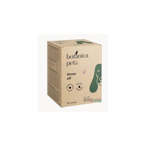 Botánica Pets Stress Off 30 Comprimidos