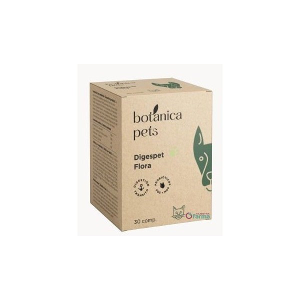 Botánica Pets Digestpet Flora 30 Comprimidos