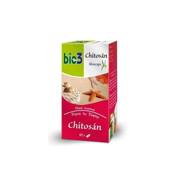 Bie3 Chitosan 500mg 80 Cápsulas