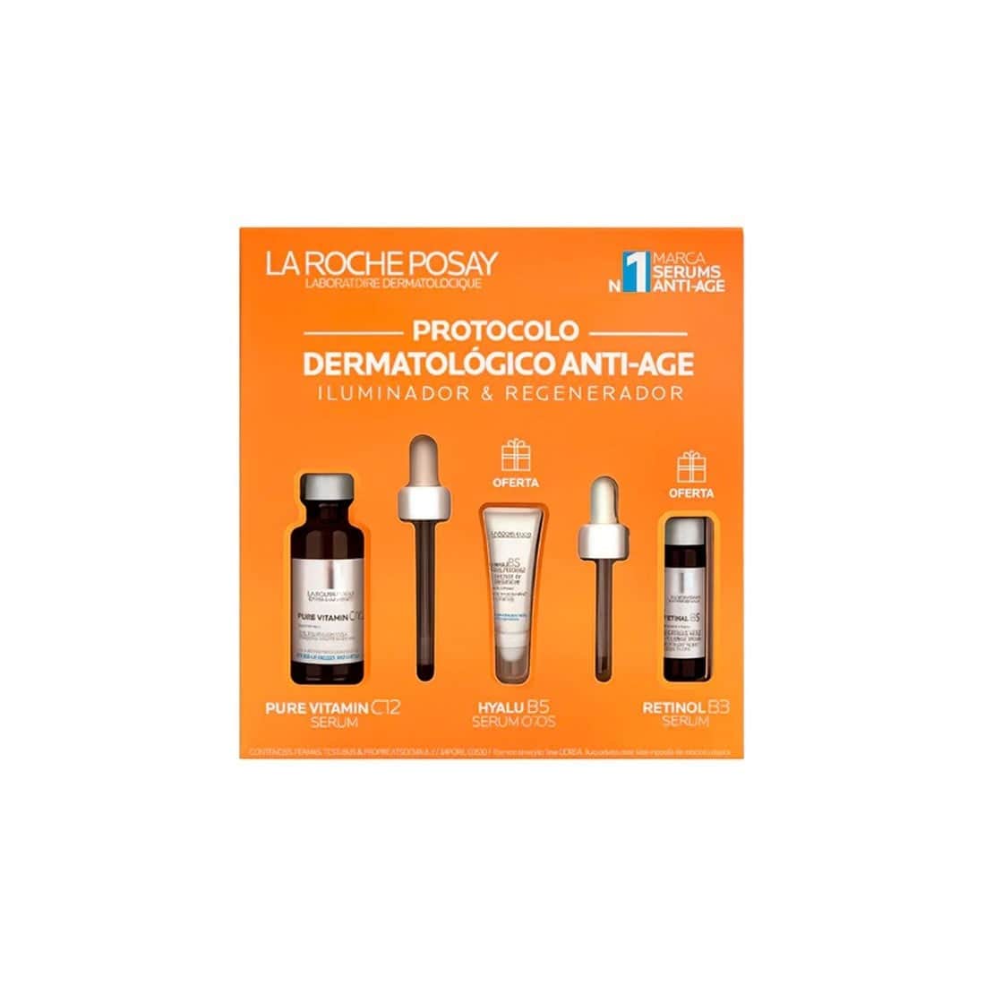 La Roche-Posay Cofre Protocolo Iluminador y Regenerador